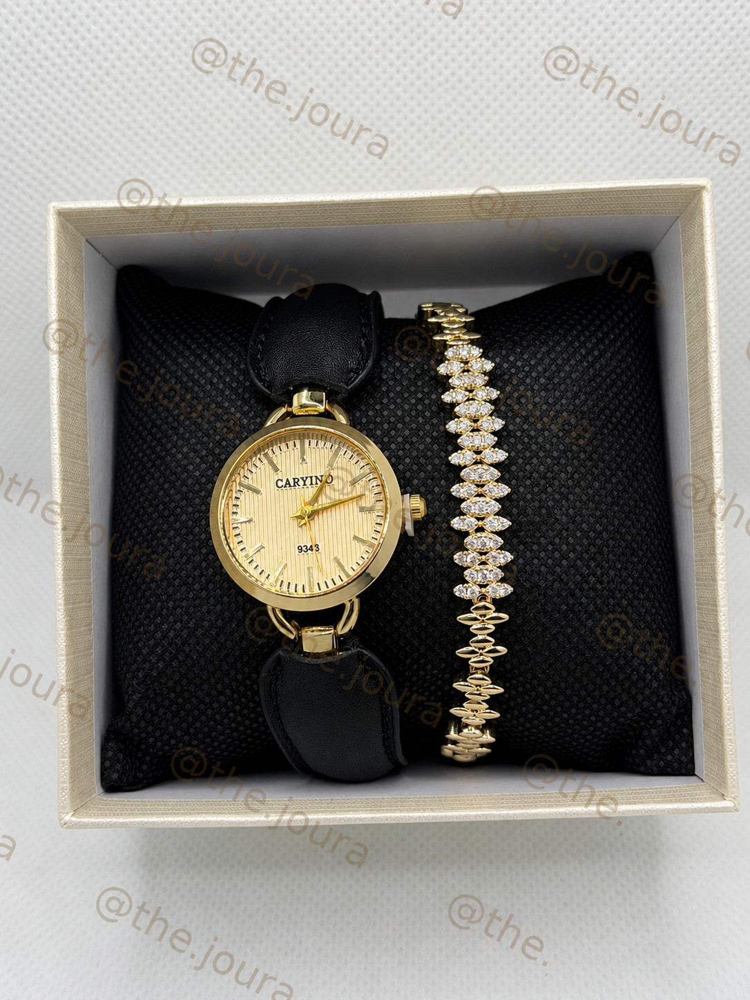 Noir Belle Watch Set