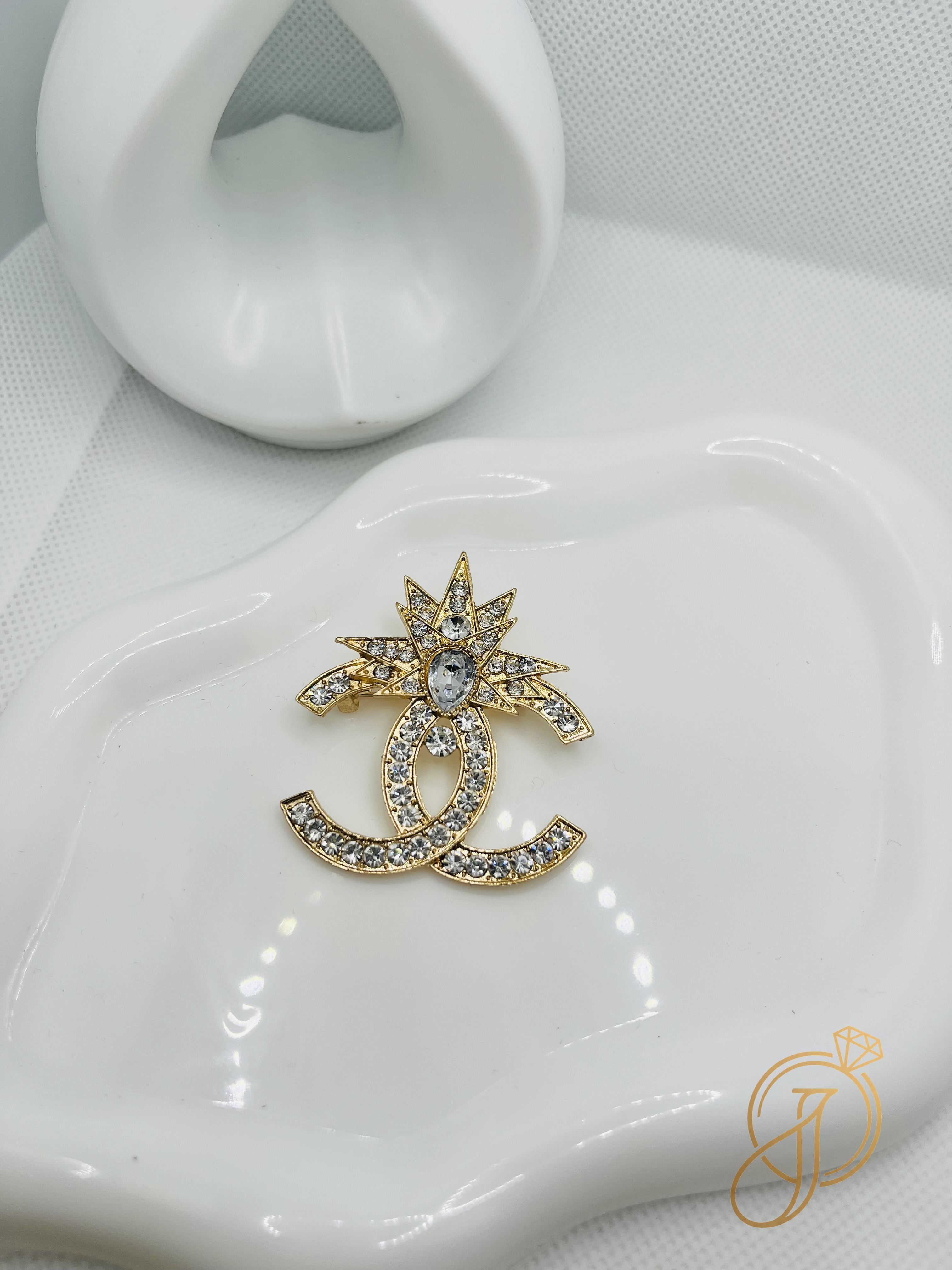Crown Bloom Brooch