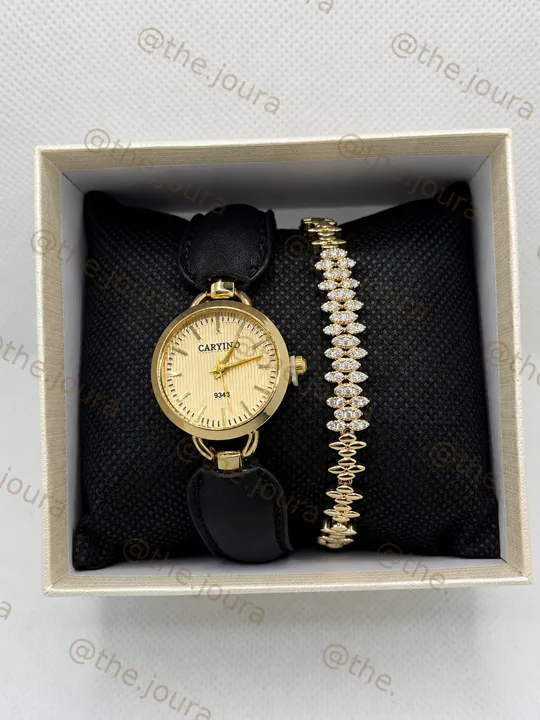 Noir Belle Watch Set
