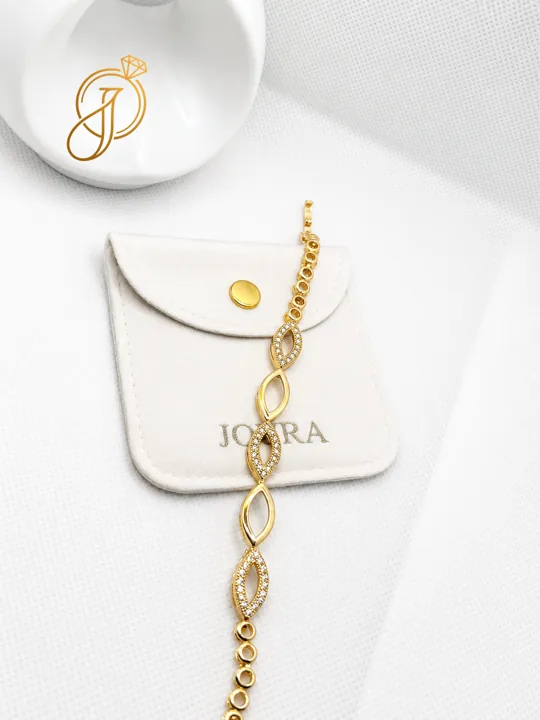 Aurelia Leaf Bracelet