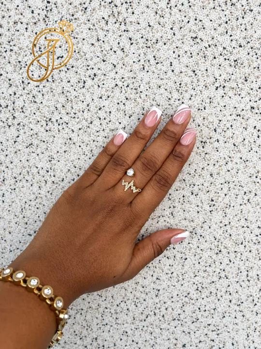 Lyric Crystal Ring