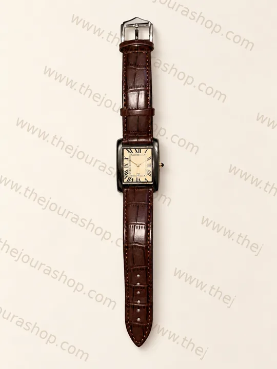 Cognac Classic Tank Watch