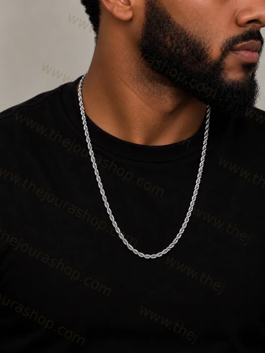Sterling Twist Necklace